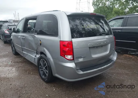 2017 Dodge Grand Caravan Gt из США, поврежденный, VIN 2C4RDGEG9HR671789
